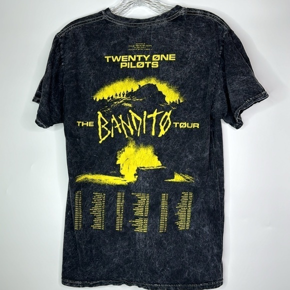 Twenty One Pilots Bandito Tour 2018 Grey Tshirt Small - Picture 4 of 7